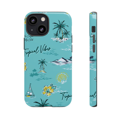 Tropical Vibes | Blue Island Vacation Case