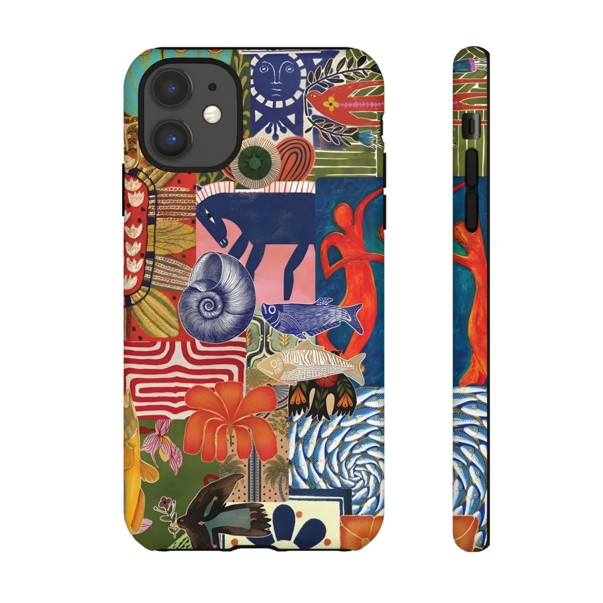 Artful Chaos | Art Collage iPhone Case