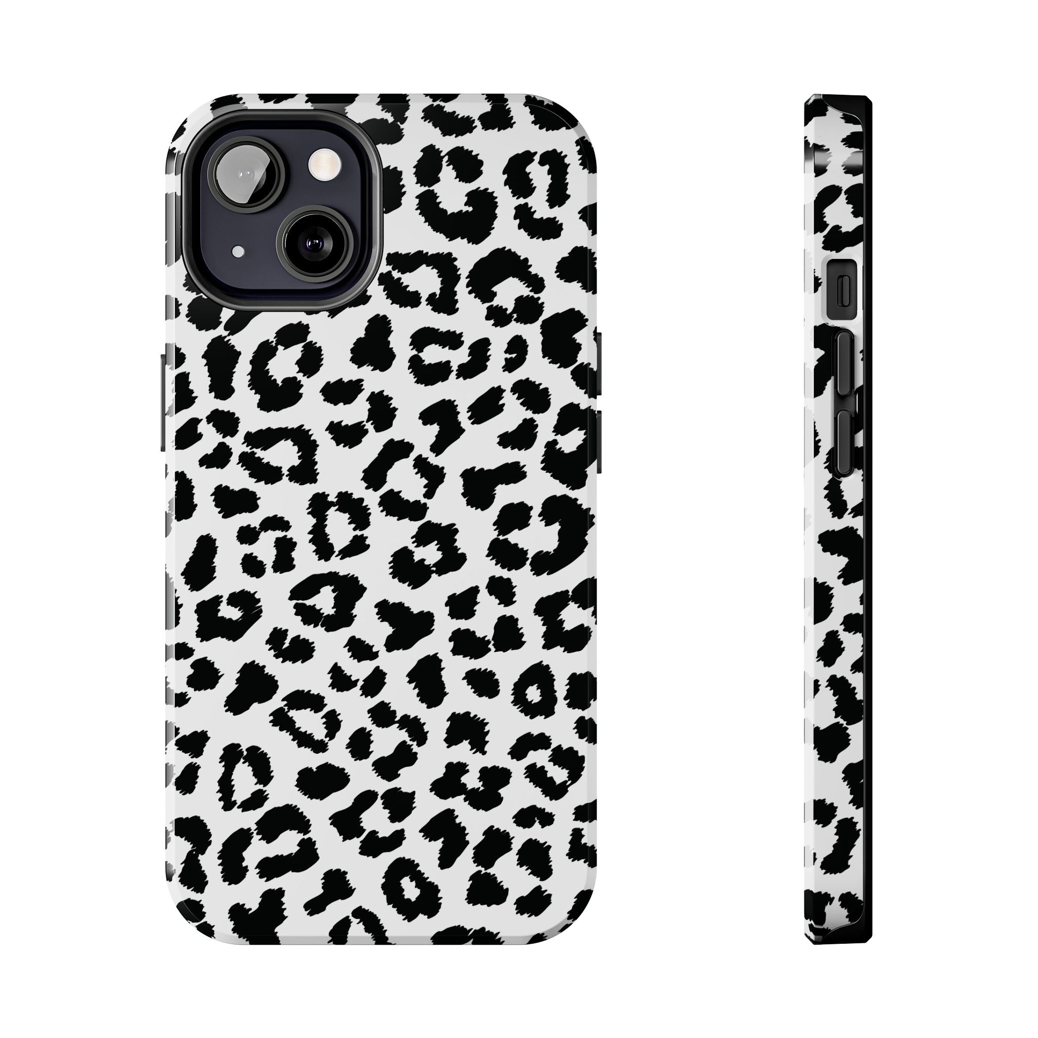 Meow | Funda para iPhone con estampado de leopardo