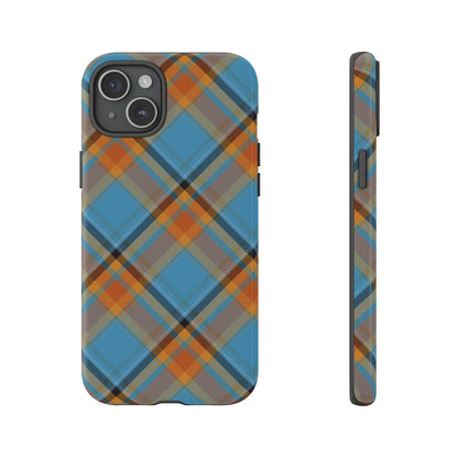 Cozy | Blue Plaid Case