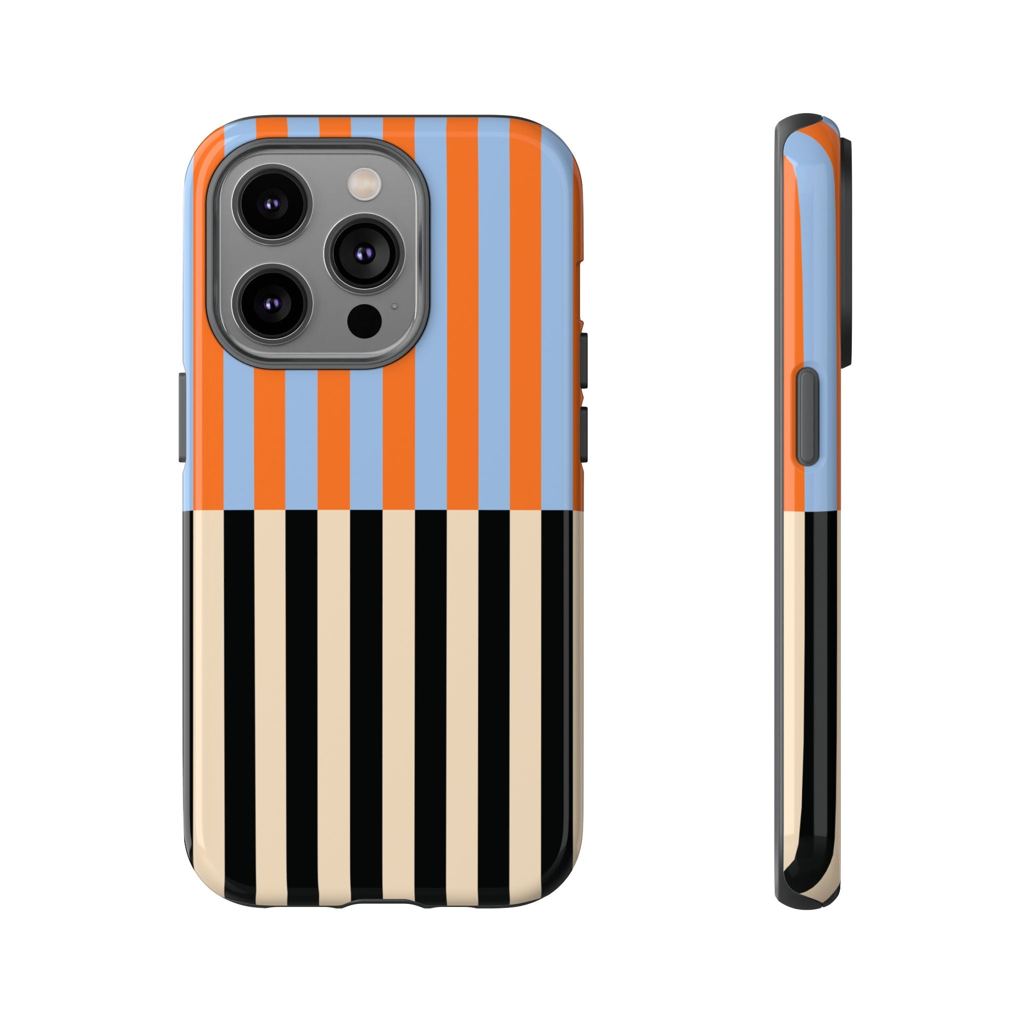 Colorblock Stripe iPhone Case