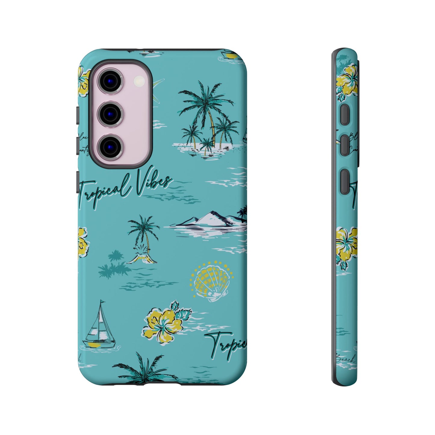 Tropical Vibes | Blue Island Vacation Case