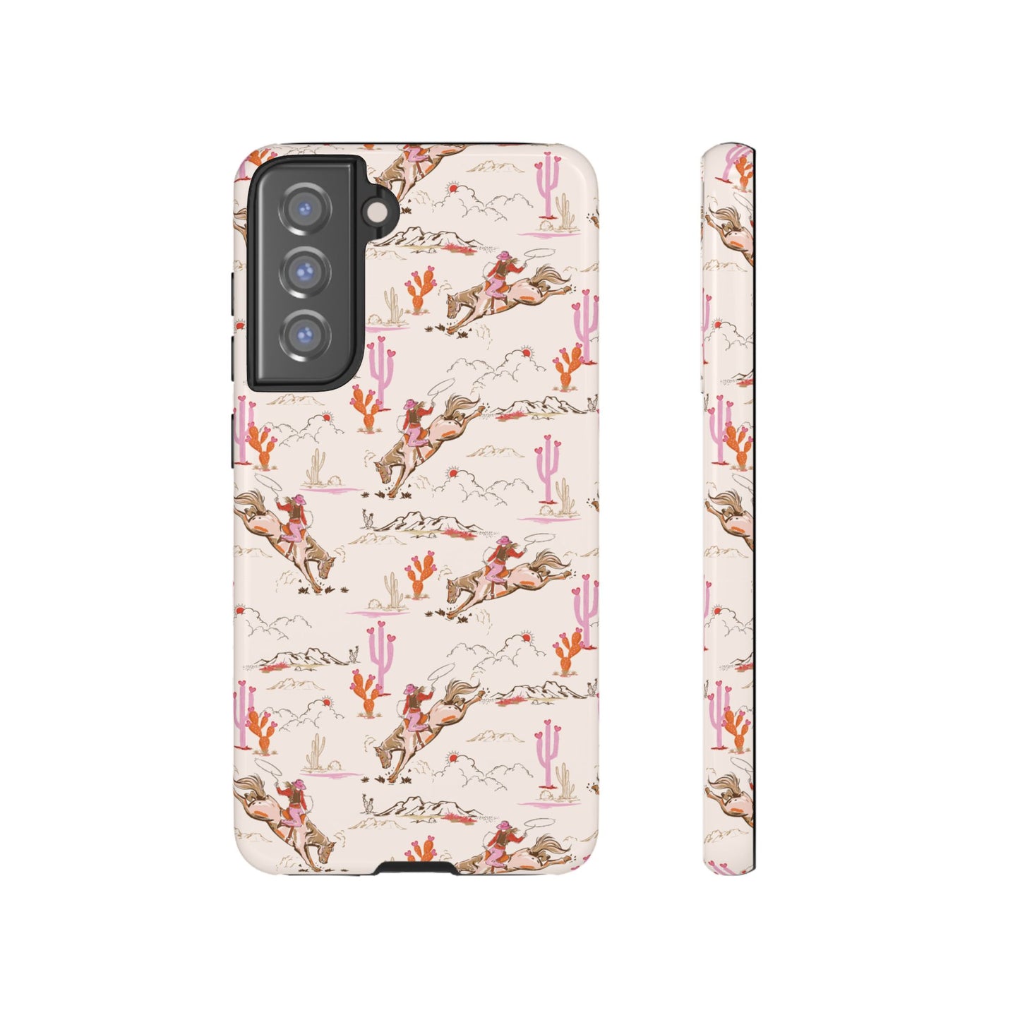 Funda para Samsung con estilo vaquero y chic