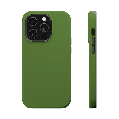 Forever Green | Satin Finish iPhone Case