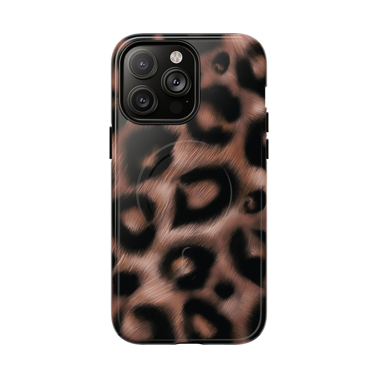 Funda MagSafe con estampado de leopardo llamativo | Diva