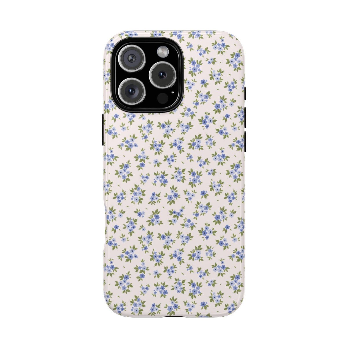 Love Notes | Blue Ditsy Floral iPhone Case