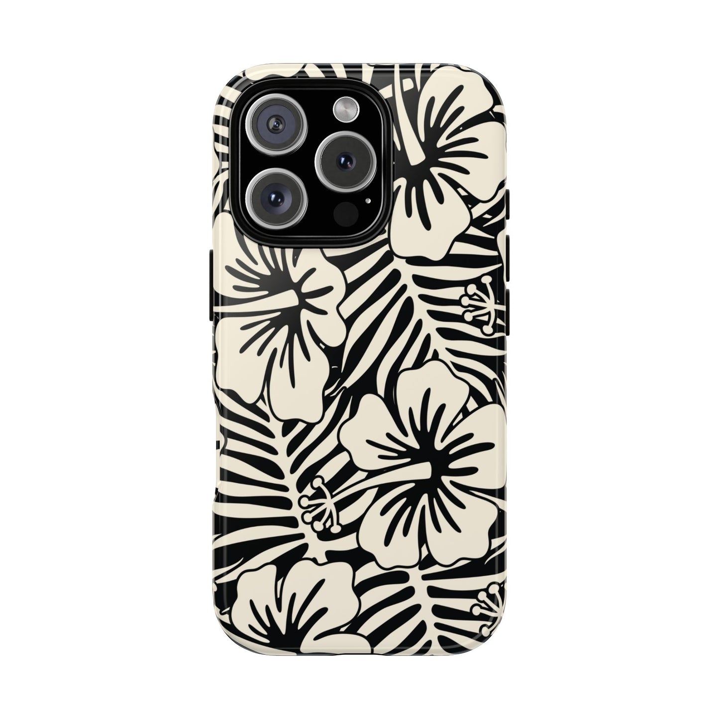 Funda para iPhone con estampado de flores tropicales de Island Girl