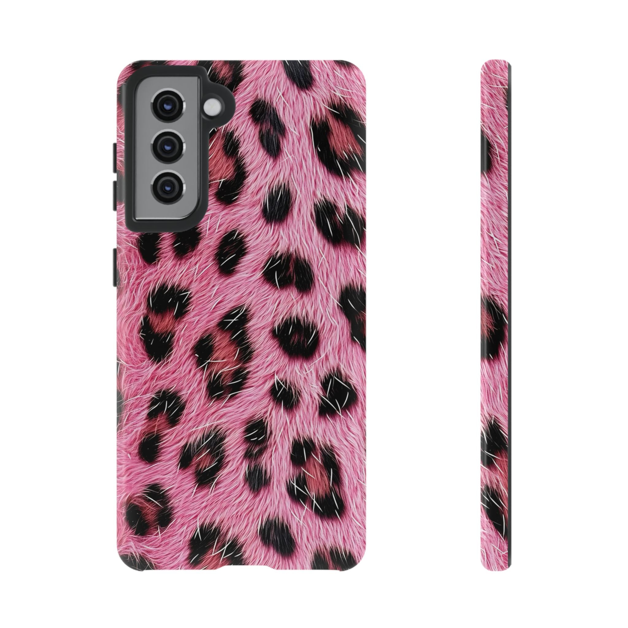 Party Animal Pink Leopard Galaxy Case