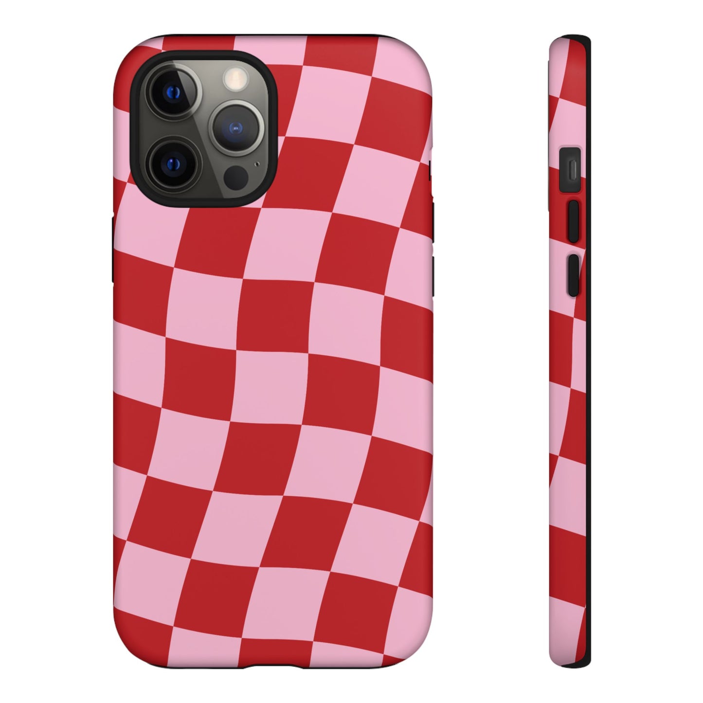 In Check | Wavy Checkerboard Case