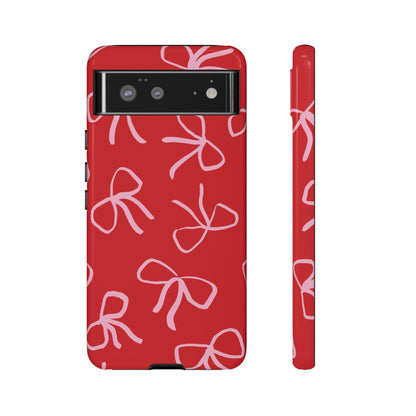 Ribbons & Bows | Red Coquette Case