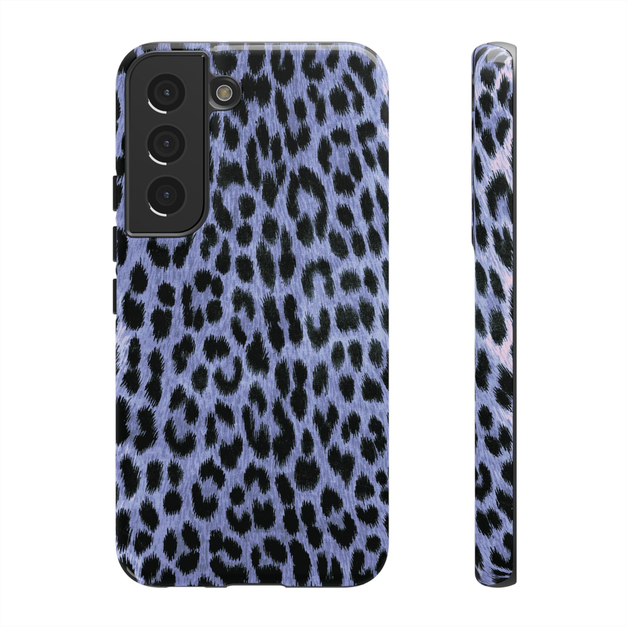 Untamed | Blue Leopard Galaxy Case