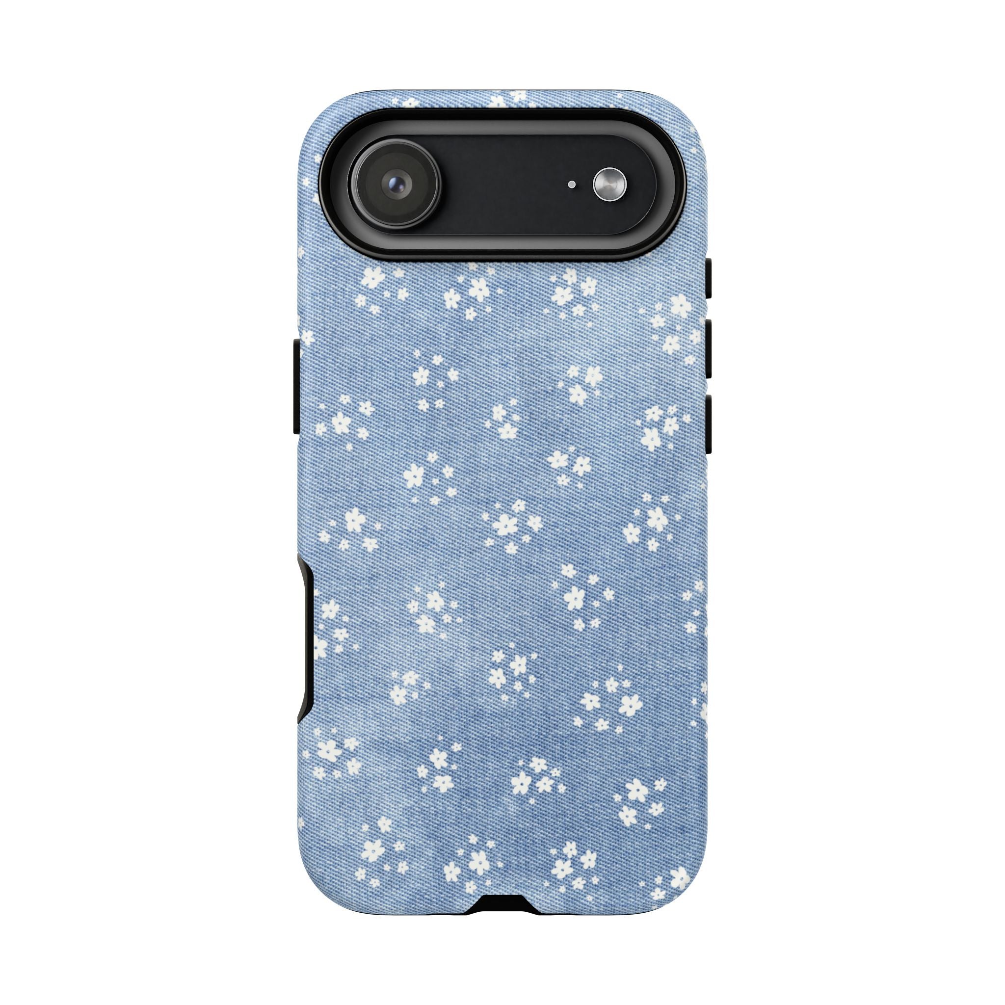 Denim Daisy Phone Case