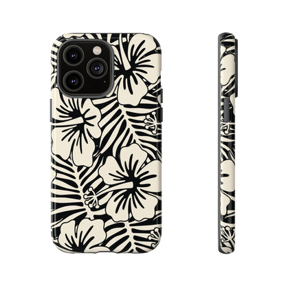 Funda para iPhone con estampado de flores tropicales de Island Girl