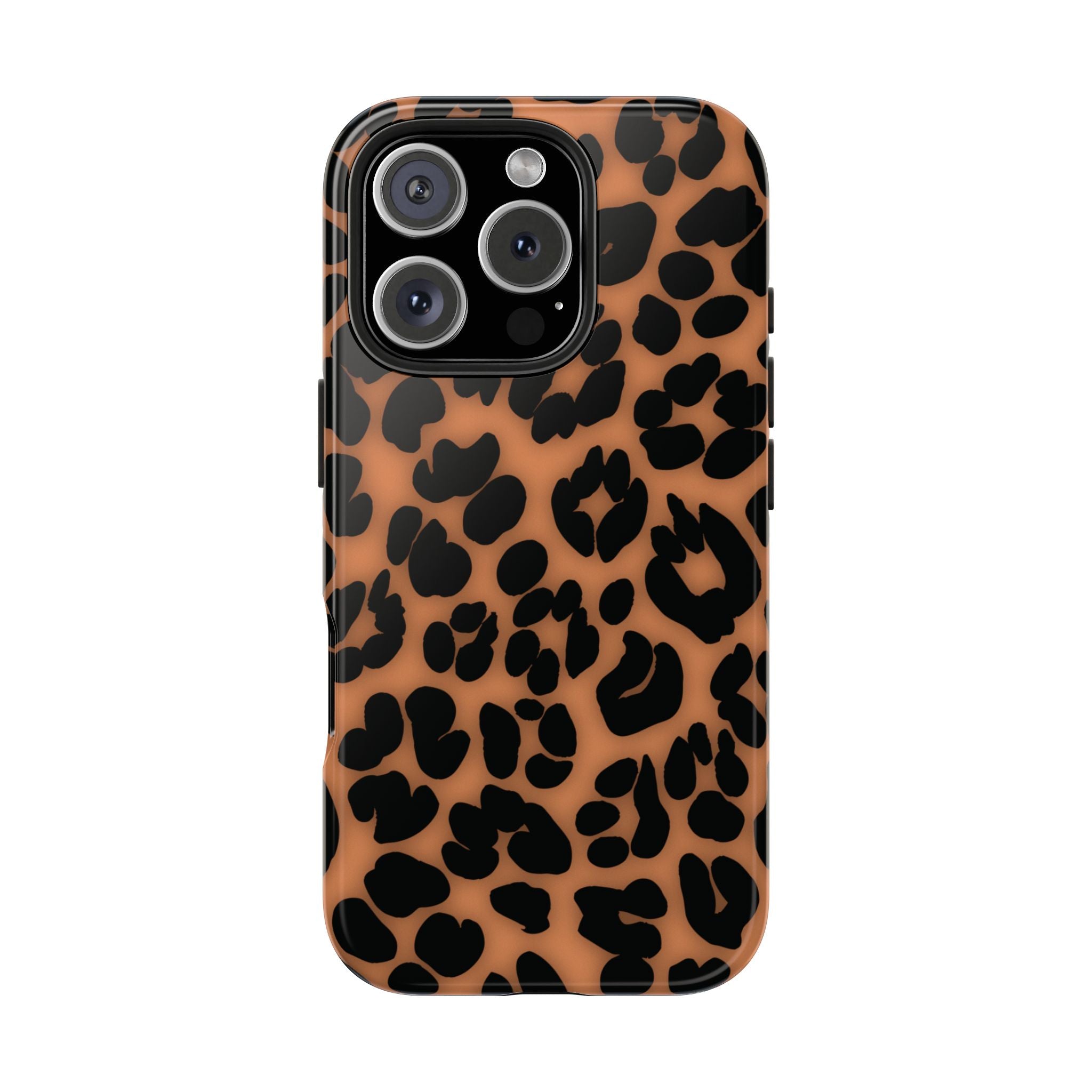 Amber Leopard Animal Print iPhone Case