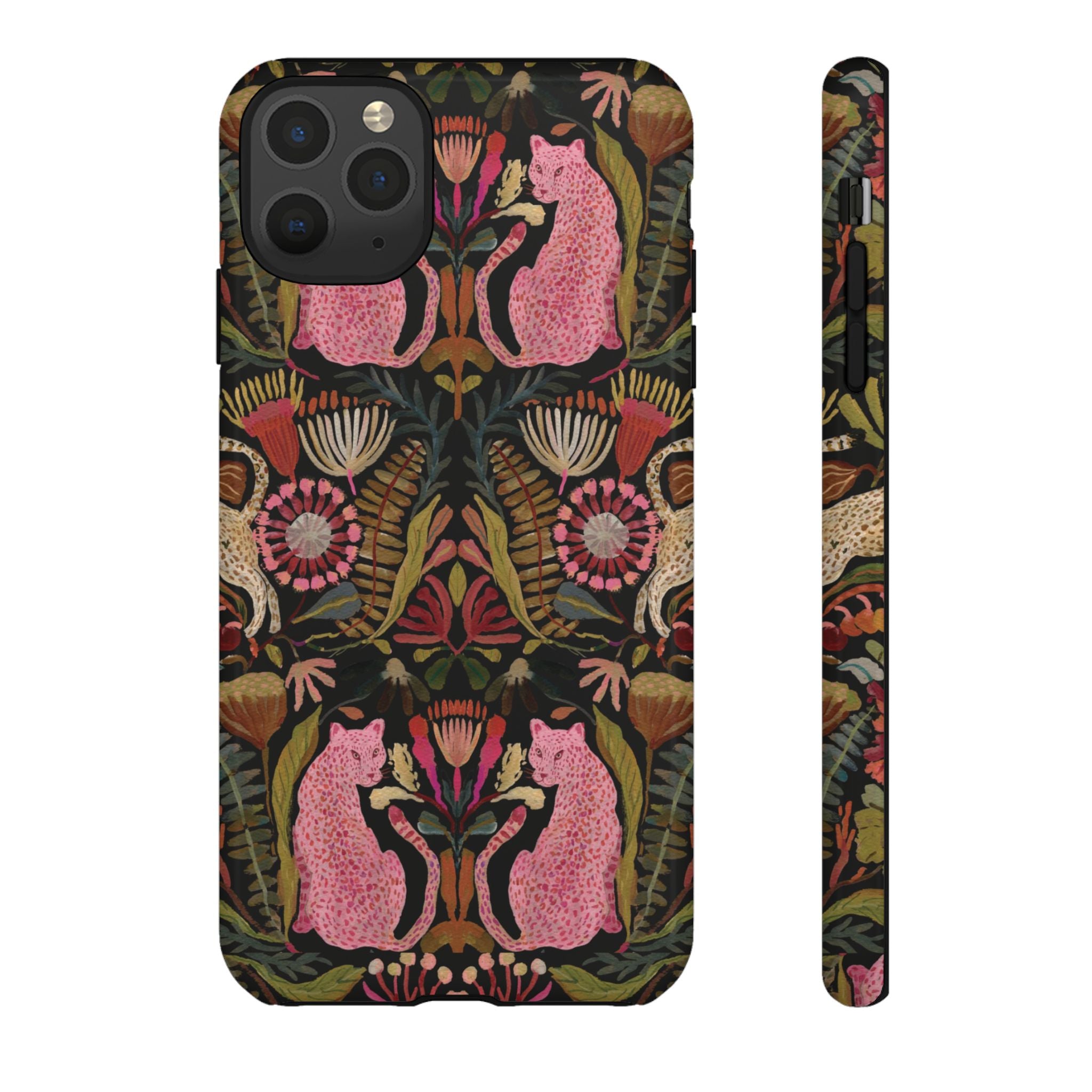 Leopard Garden iPhone Case