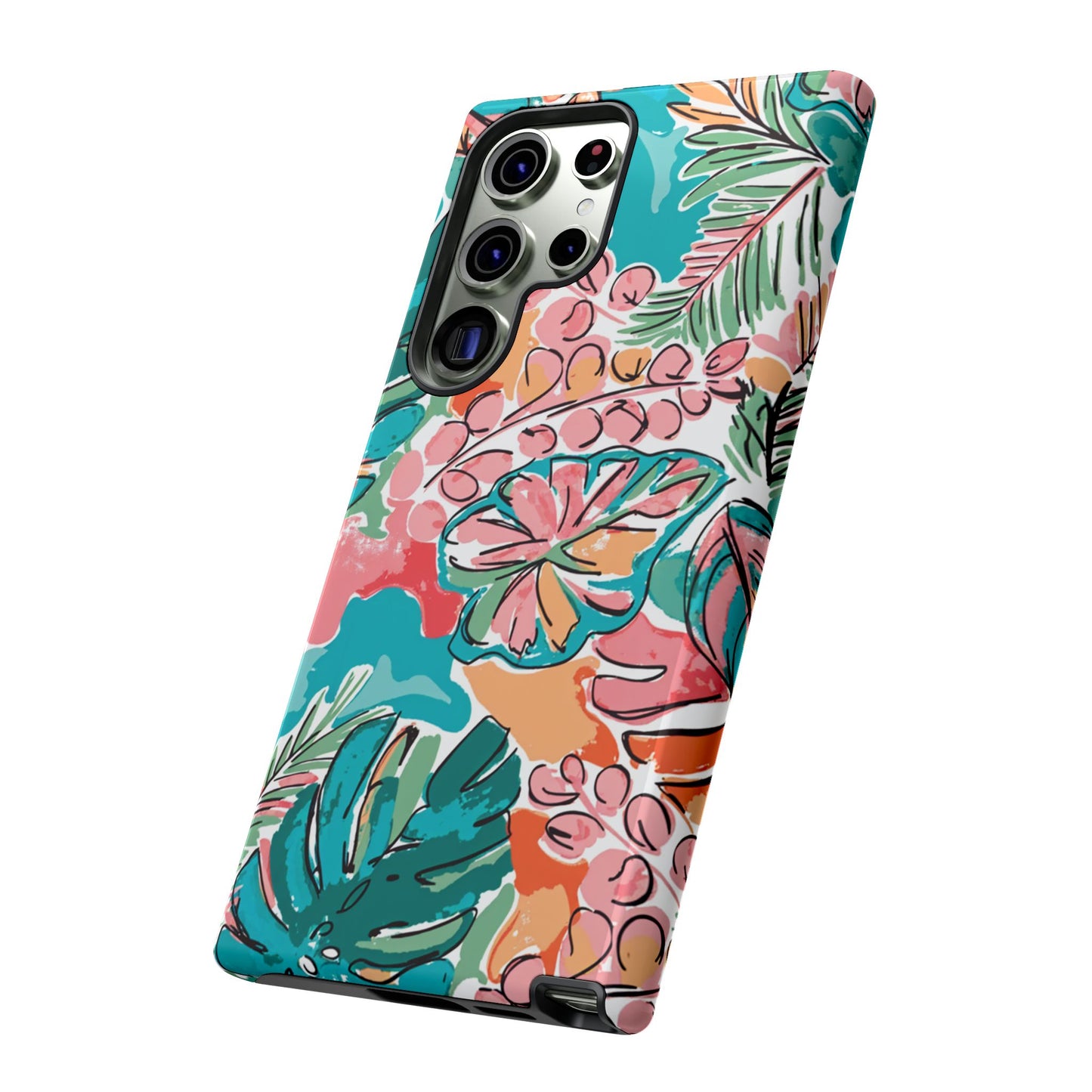 Tropical Botanical | Watercolor Botanical Case