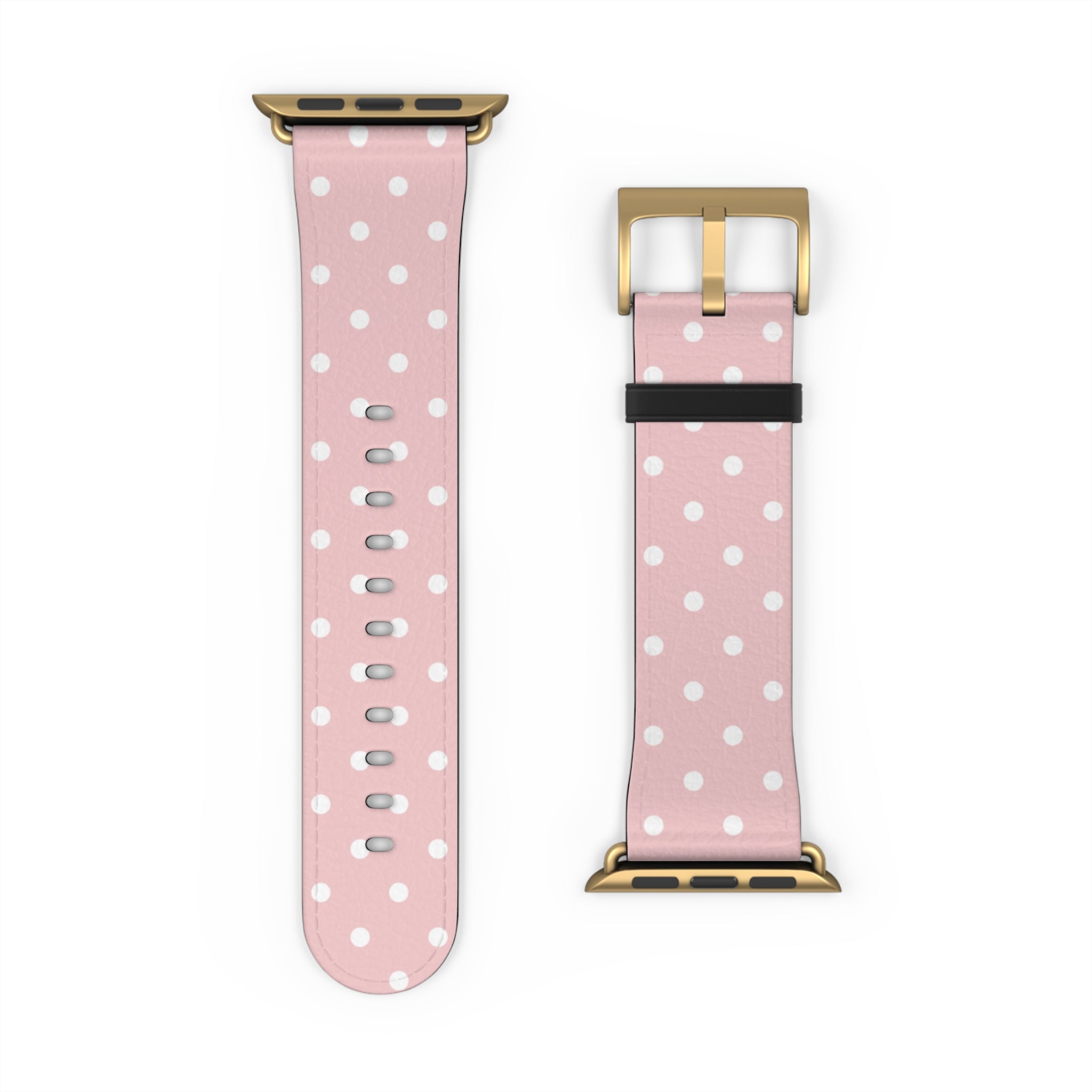 Pink Polka Dot Apple Watch Band