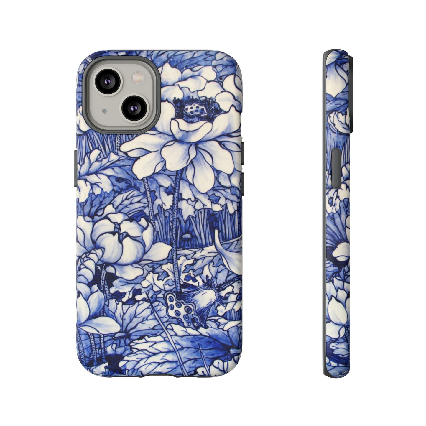 Delft Blue | Dutch Pottery Floral Print Case