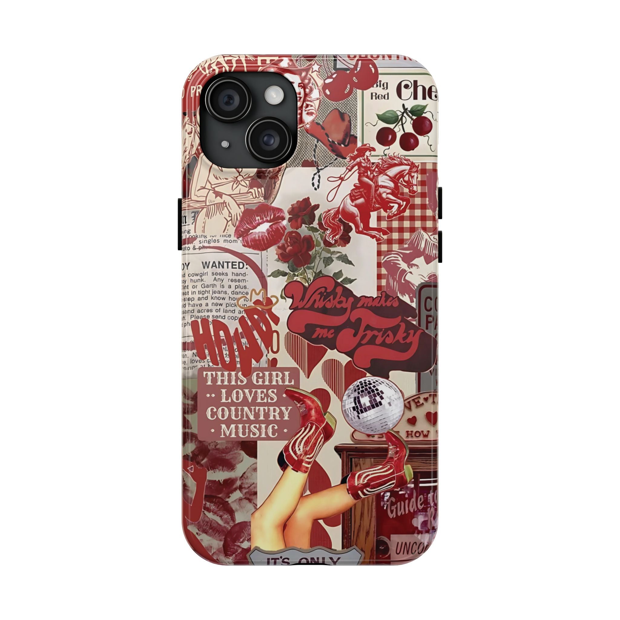 Cowgirl Glam Western iPhone Case