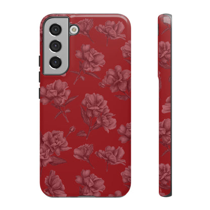 Roses Are Red | Red Floral Case