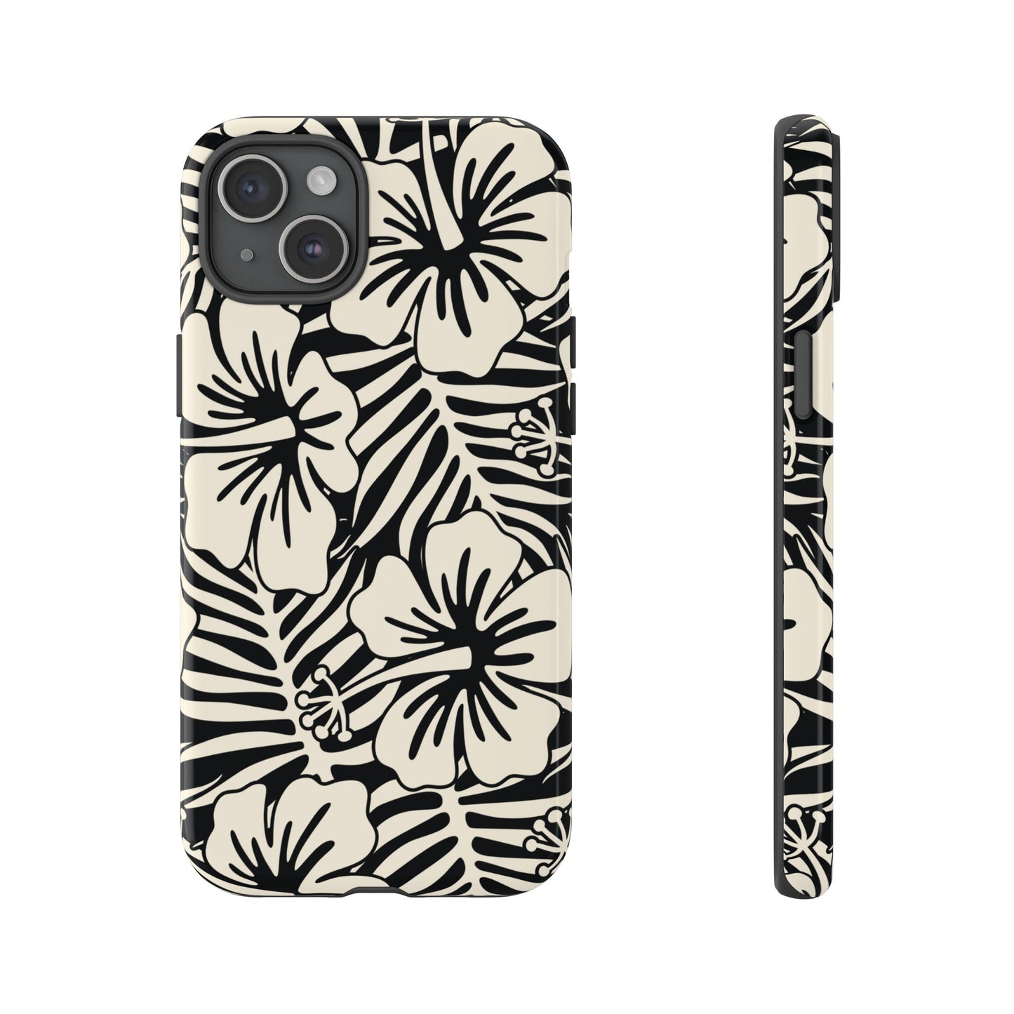 Funda para iPhone con estampado de flores tropicales de Island Girl