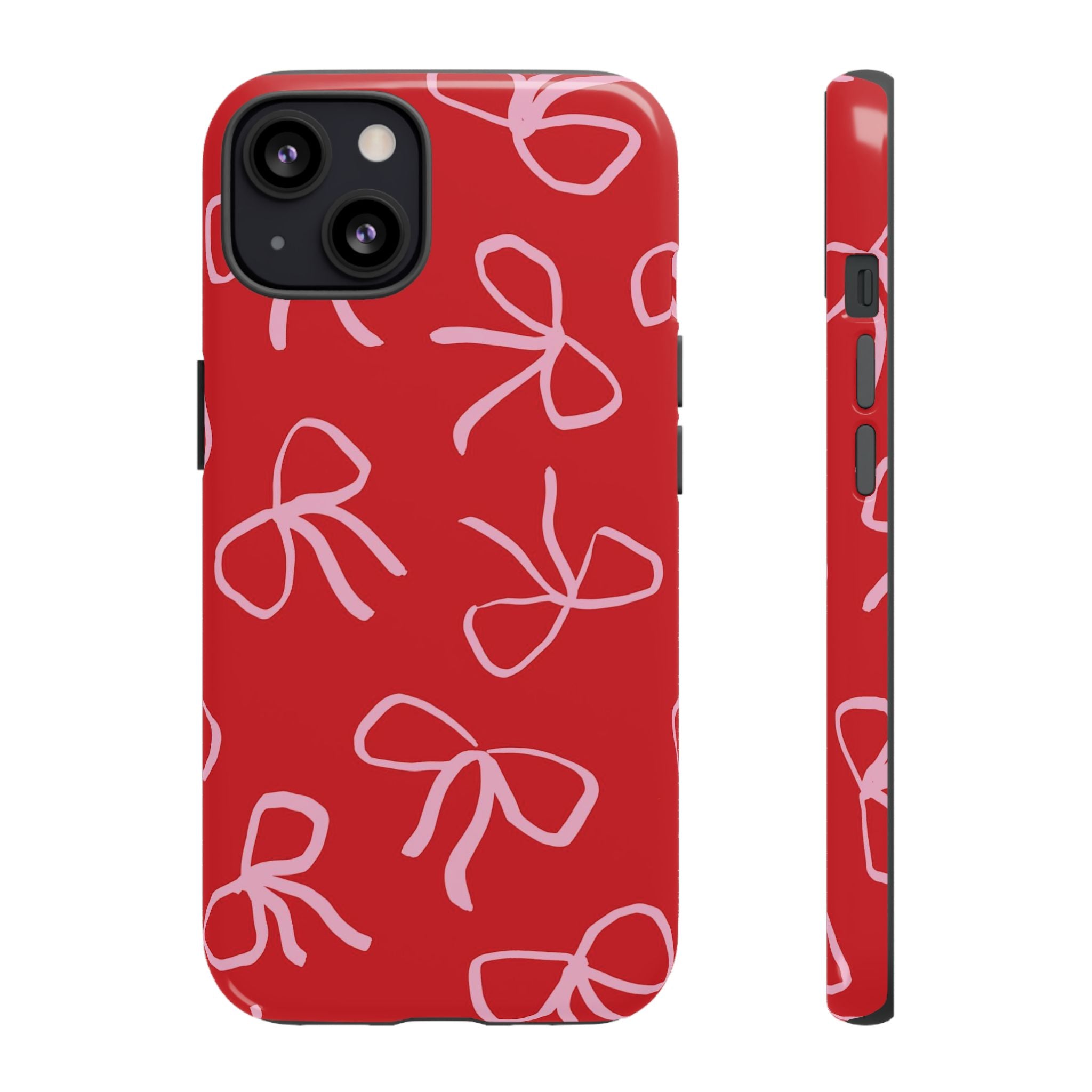 Rubans et nœuds | Coque iPhone Red Coquette