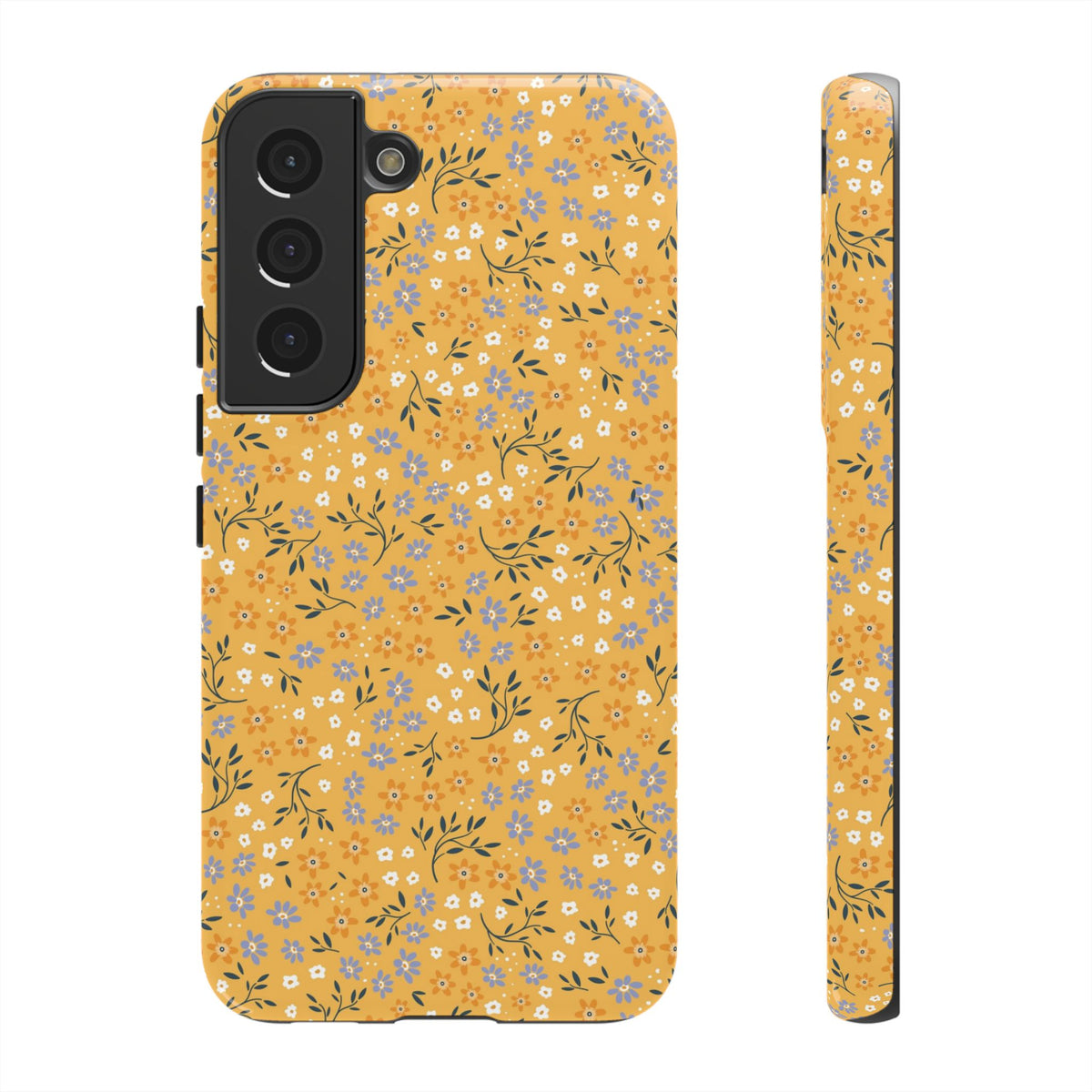 Sunny Side | Yellow Floral Galaxy Case