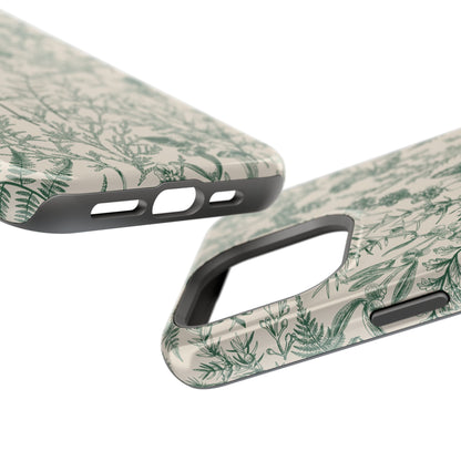 Sage Botanical | Green Floral MagSafe Case