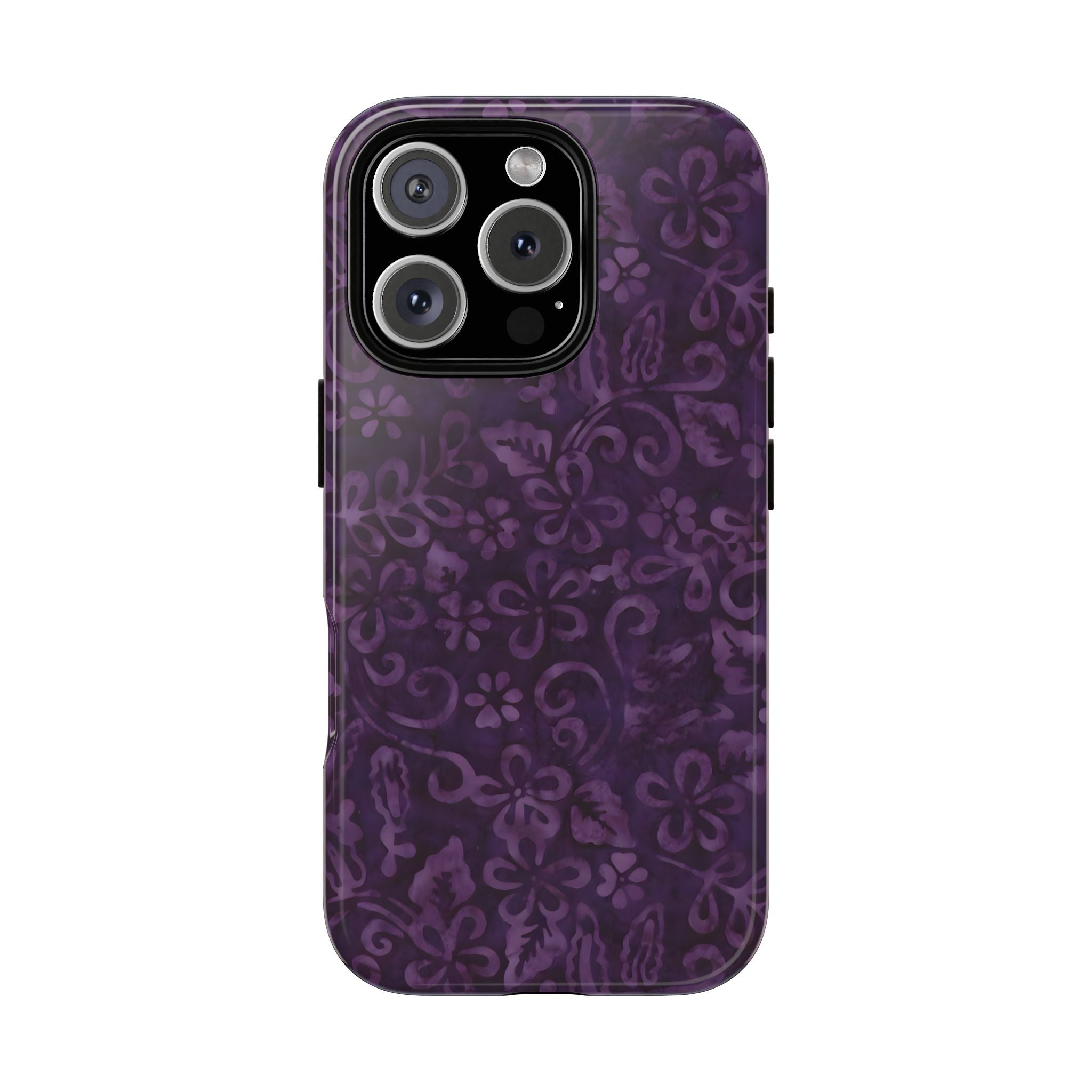 Violet Bloom iPhone Case