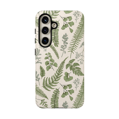 Vintage Botanical | Green Botanical Illustration Case