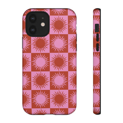 Soleil | Pink & Orange Sun Case