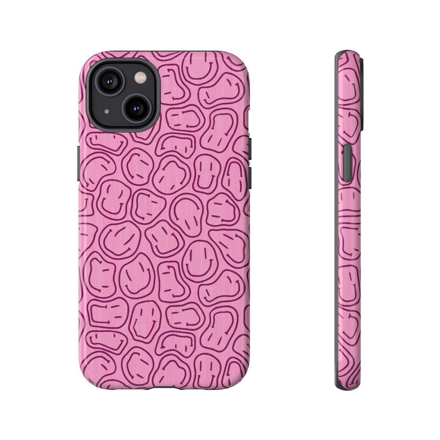 All Smiles | Pink Smiley Face Case