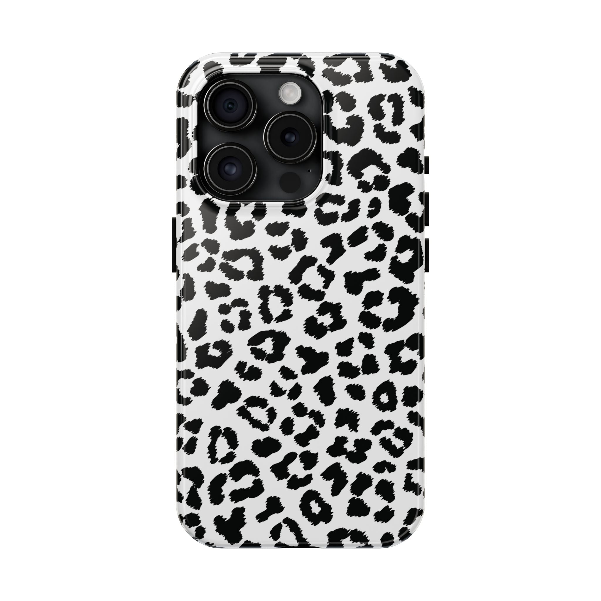 Meow | Funda para iPhone con estampado de leopardo