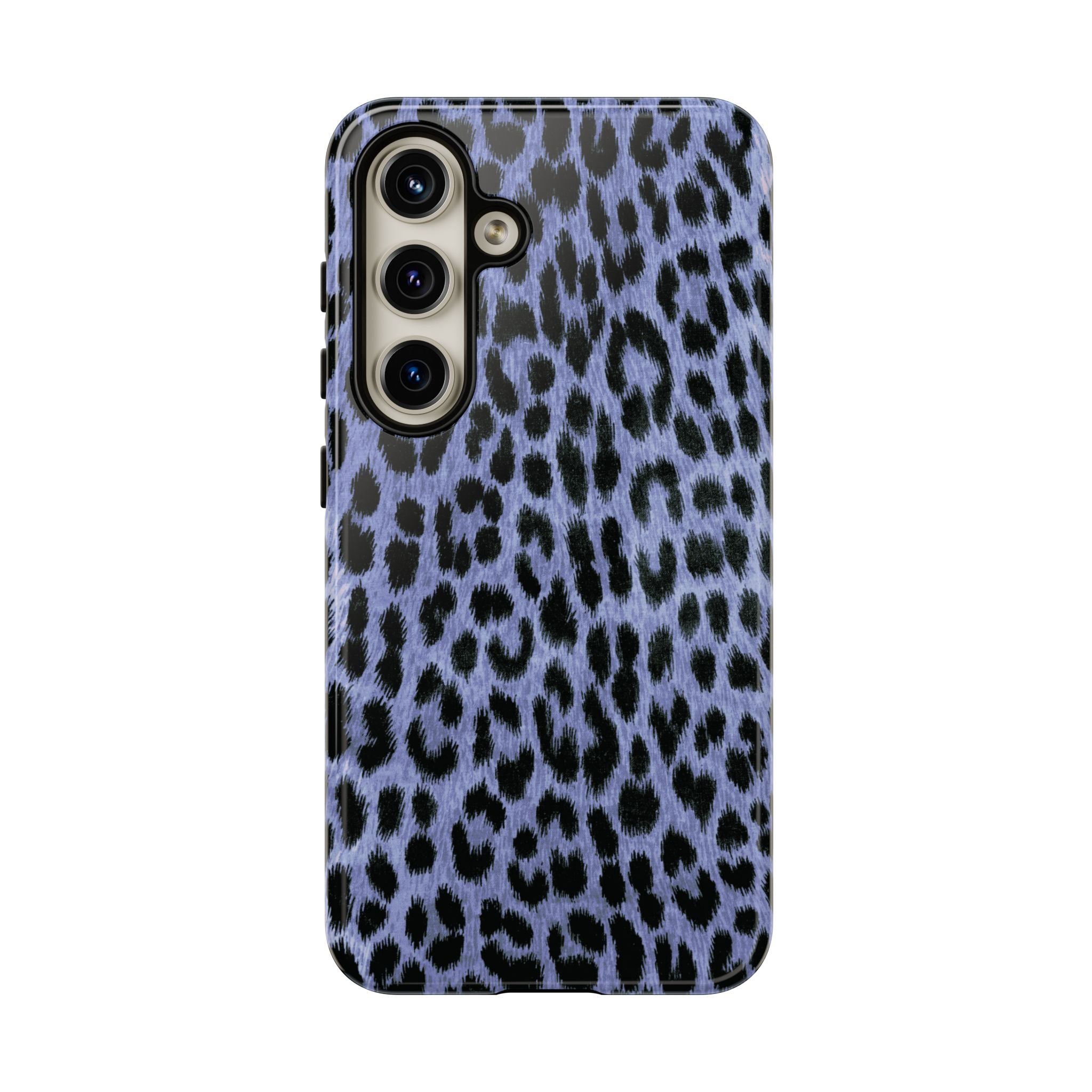 Untamed | Blue Leopard Galaxy Case
