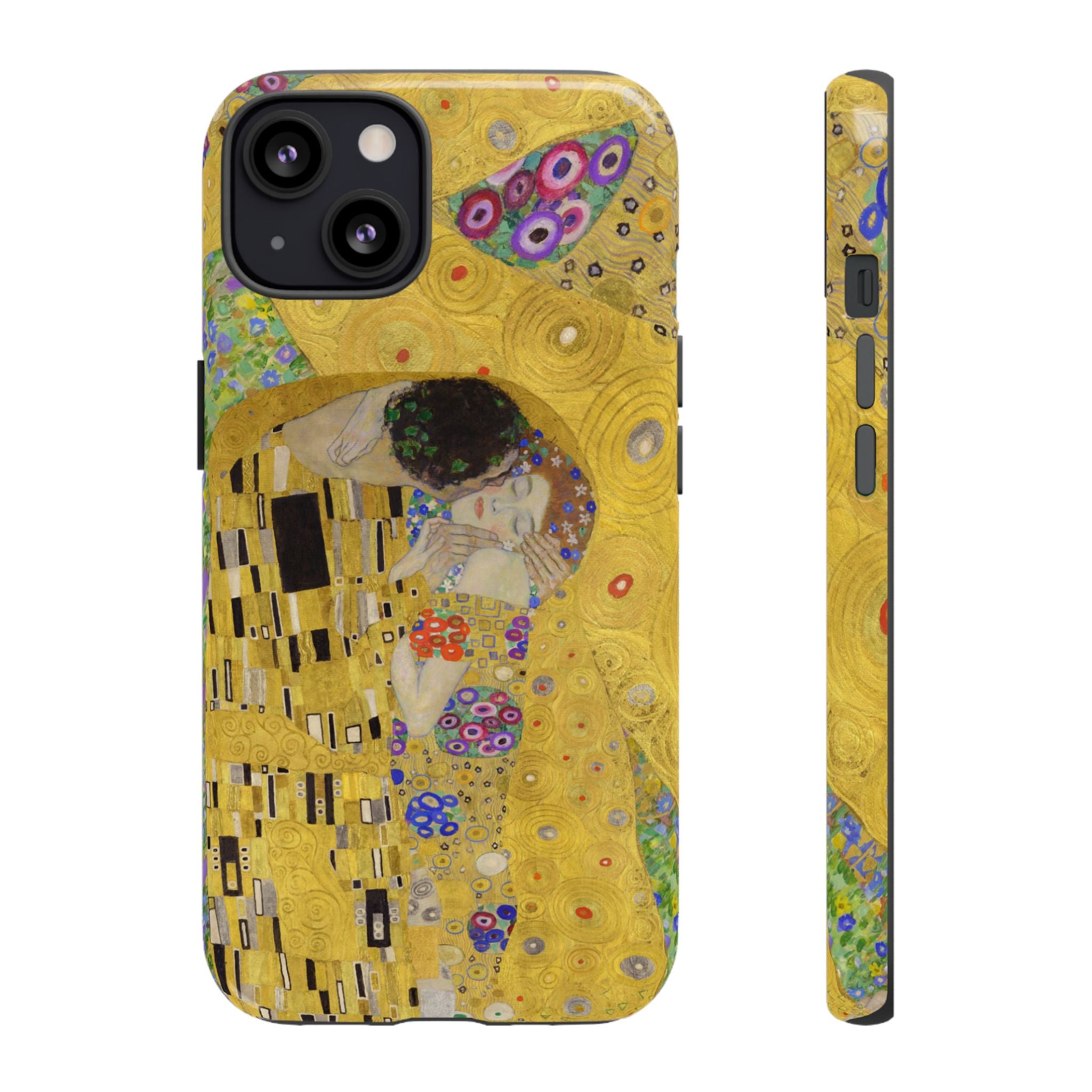The Kiss | Klimt Collage iPhone Case
