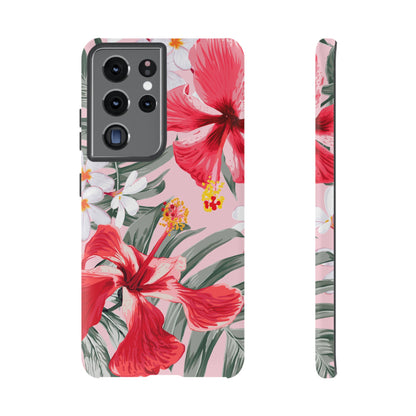 Pua | Pink Hibiscus Floral Case