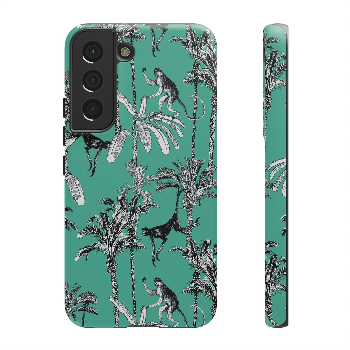 Monkey Business | Retro Tropical Palms Case