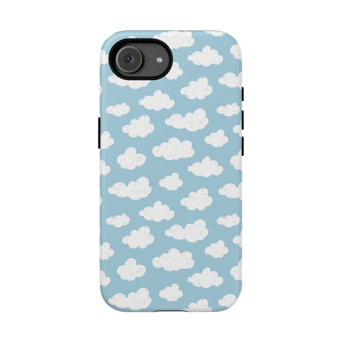 Cloud Nine | Blue Cloud Print iPhone Case