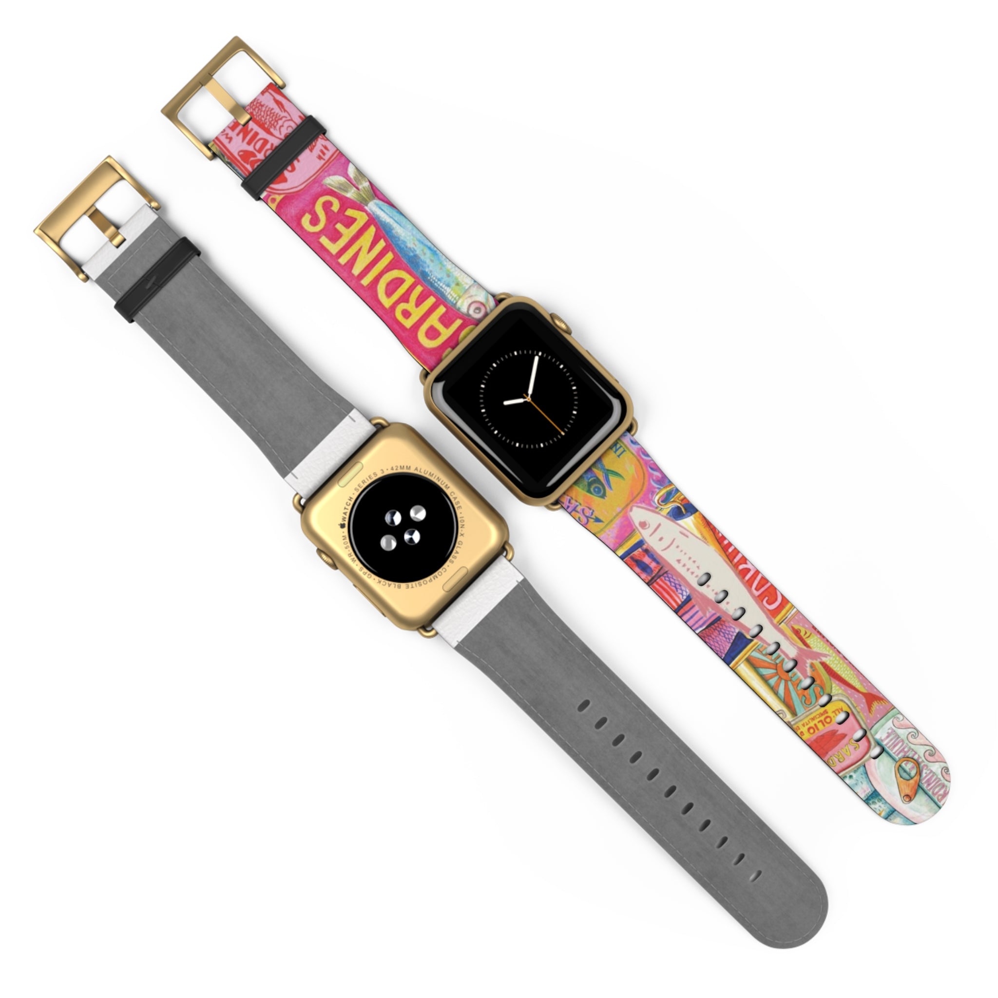 Sardines Collage Apple Watch Band