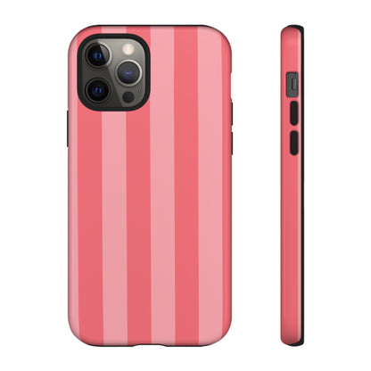 Summer in the Hamptons | Pink Striped Phone Case