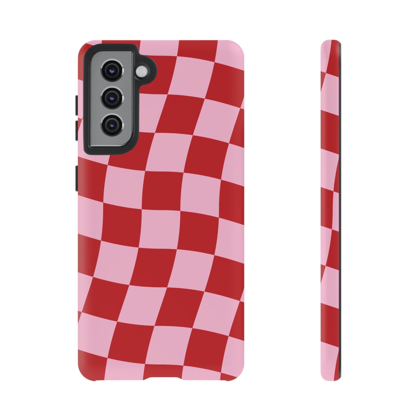 In Check | Wavy Checkerboard Case