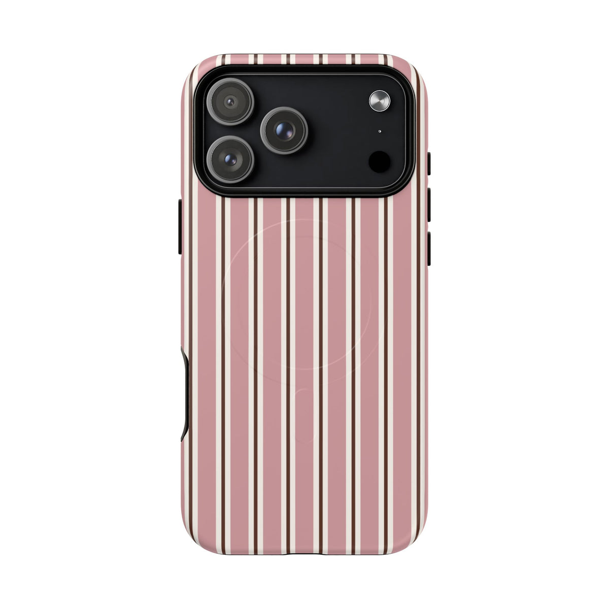 Pink on Repeat | Blush Stripe MagSafe Case