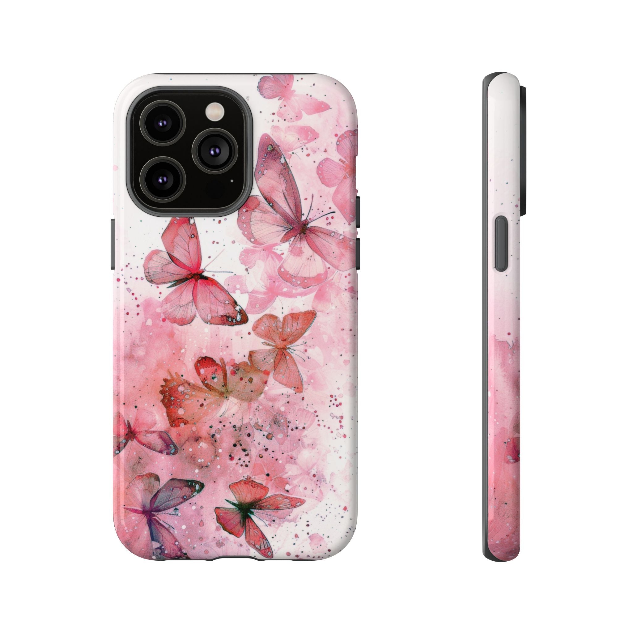 Coque iPhone Free Spirit | Papillon aquarelle