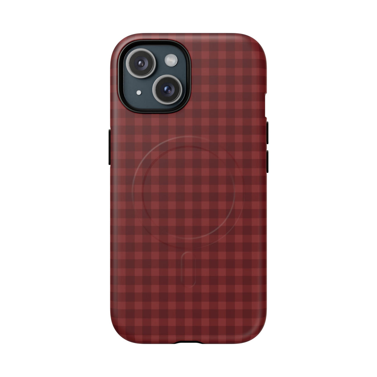 Bad Romance | Red Gingham MagSafe Case