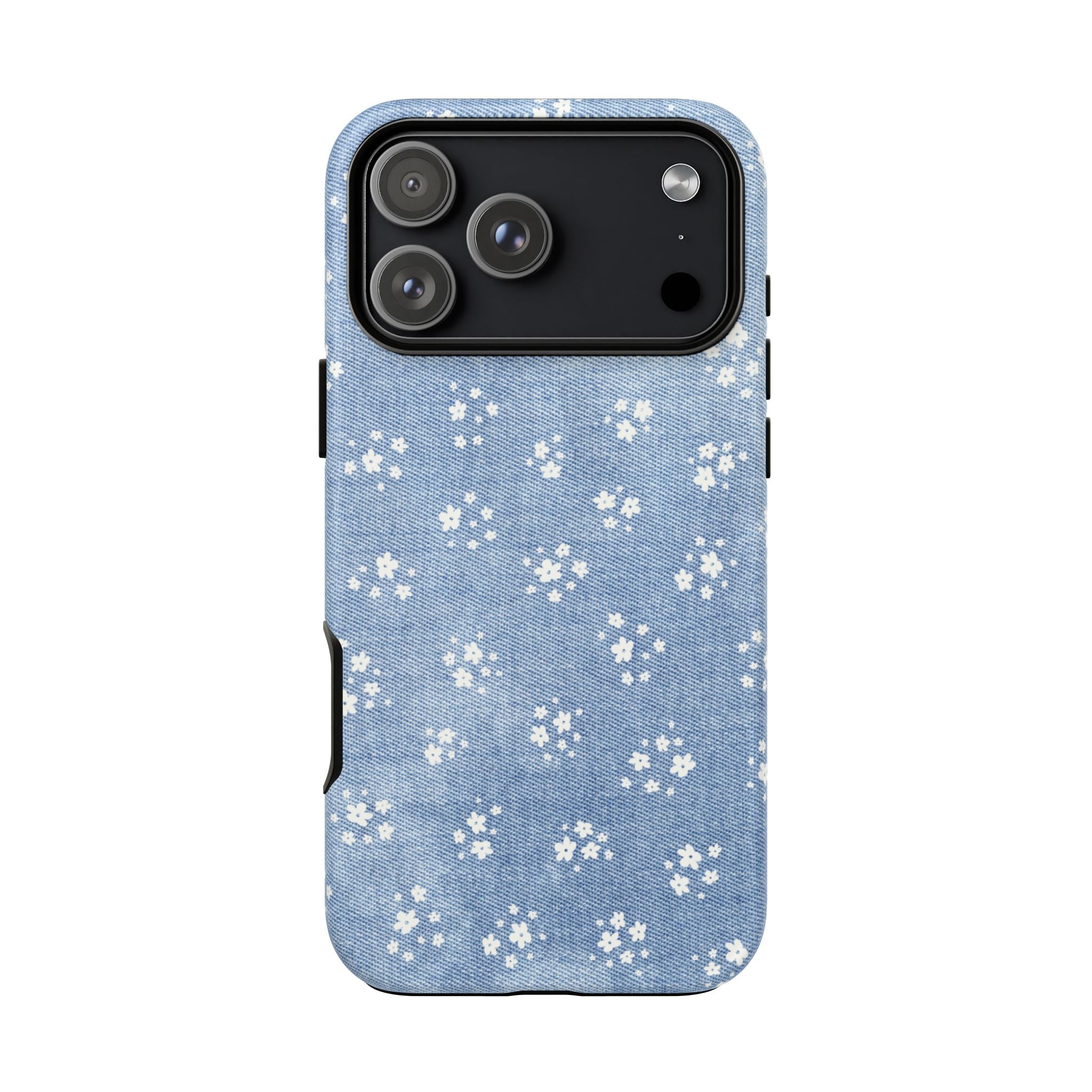 Denim Daisy Phone Case
