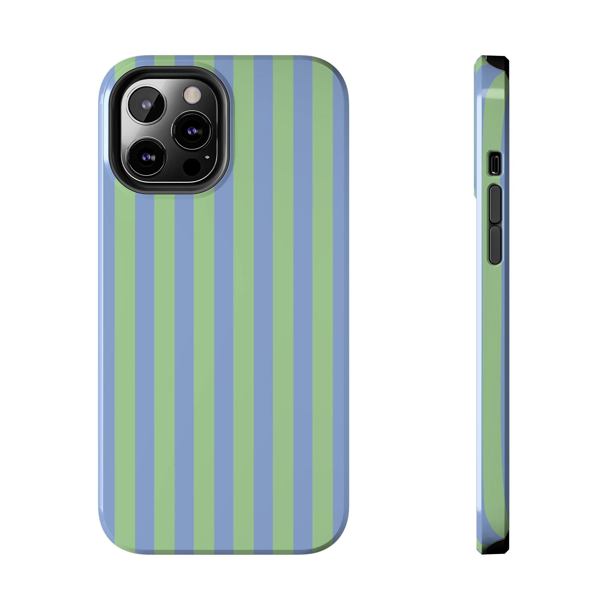 Mint Julep Pastel Striped iPhone Case