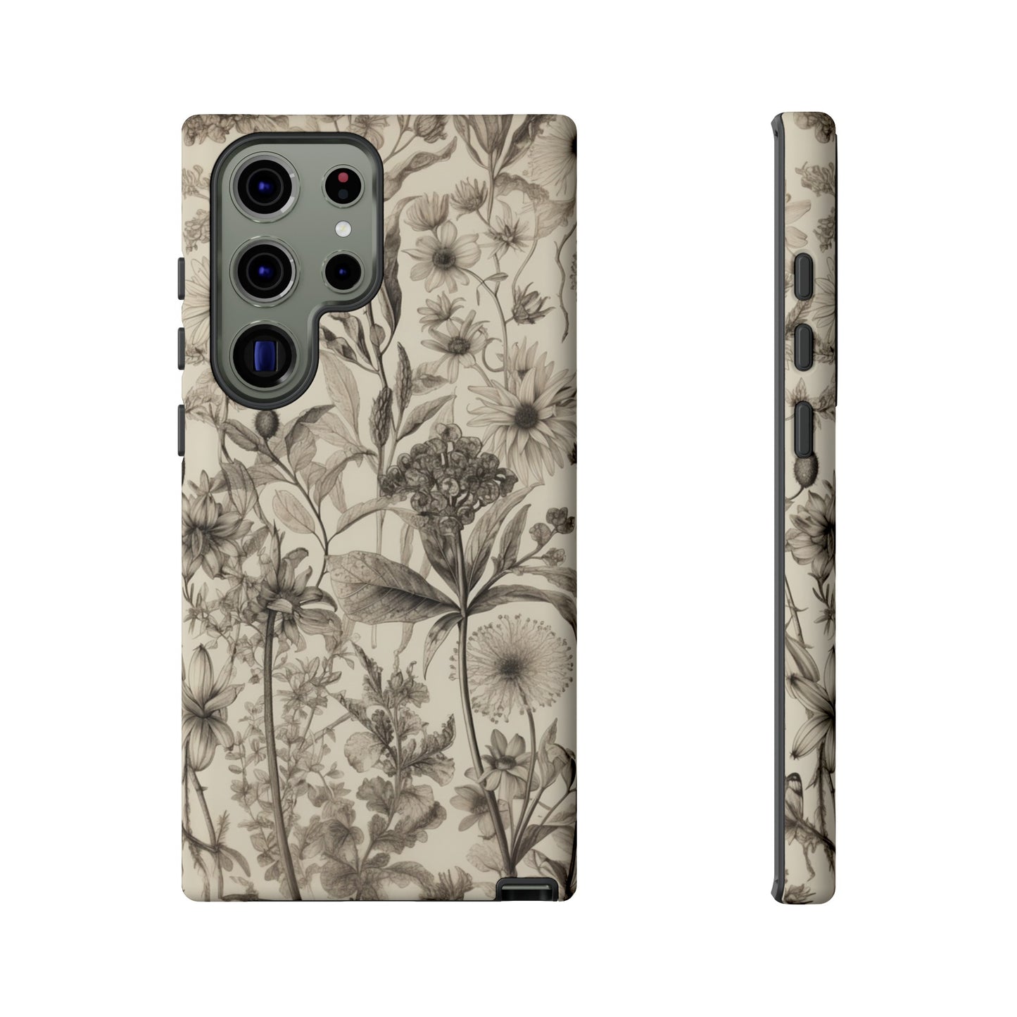 Vintage Wildflowers | Neutral Floral Case