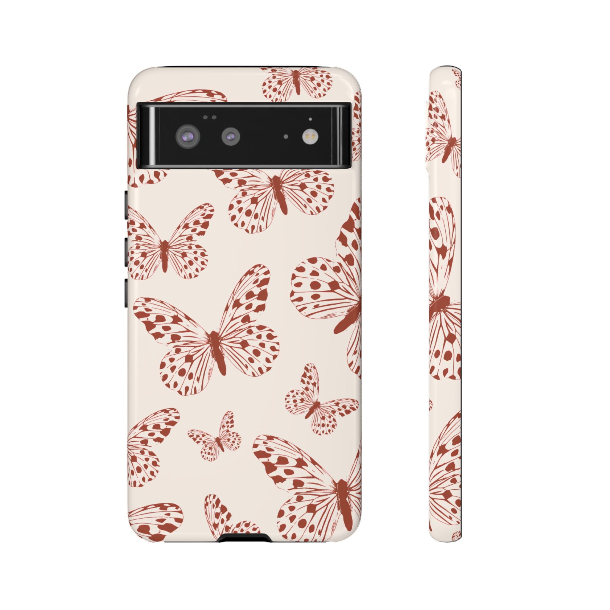 Vintage Butterfly Pixel Case