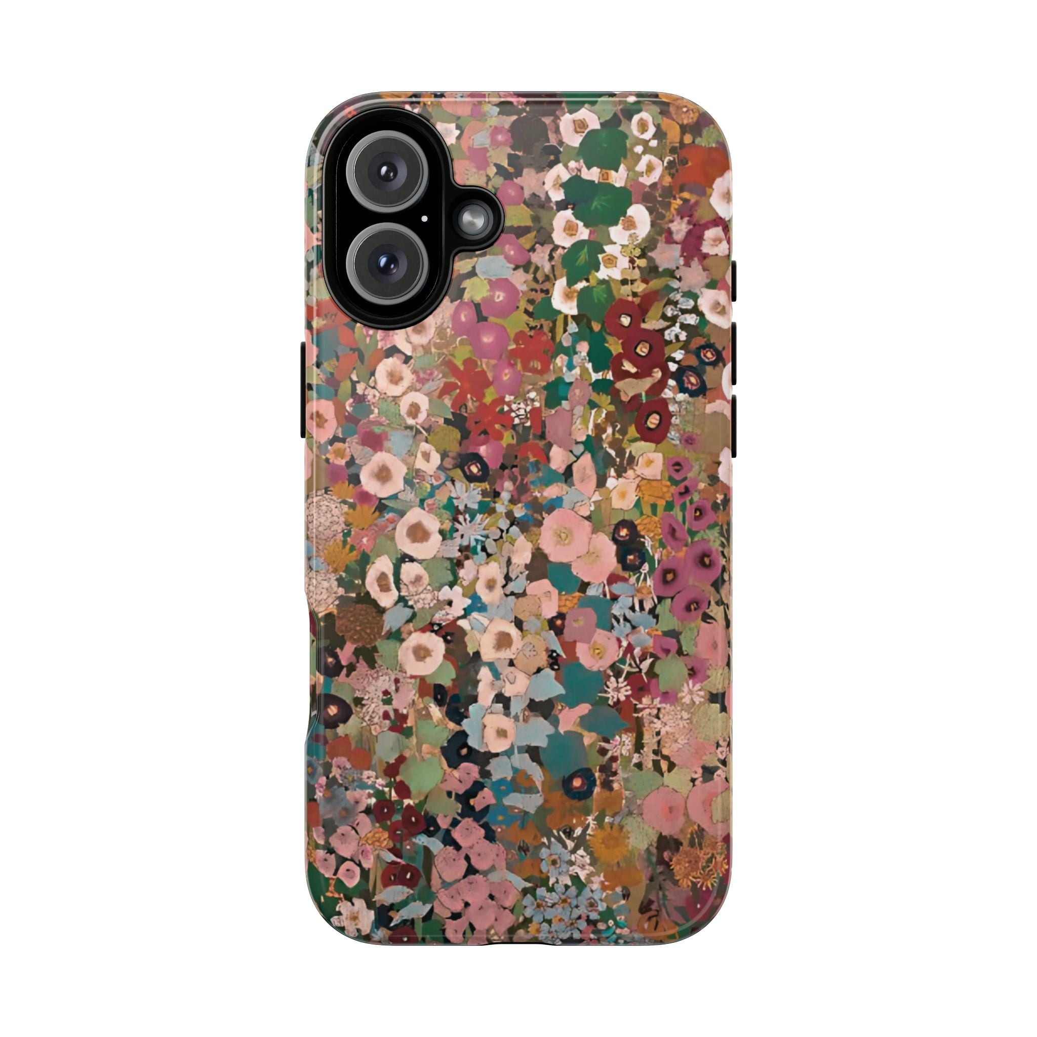 Funda para iPhone con diseño de flores de alhelí