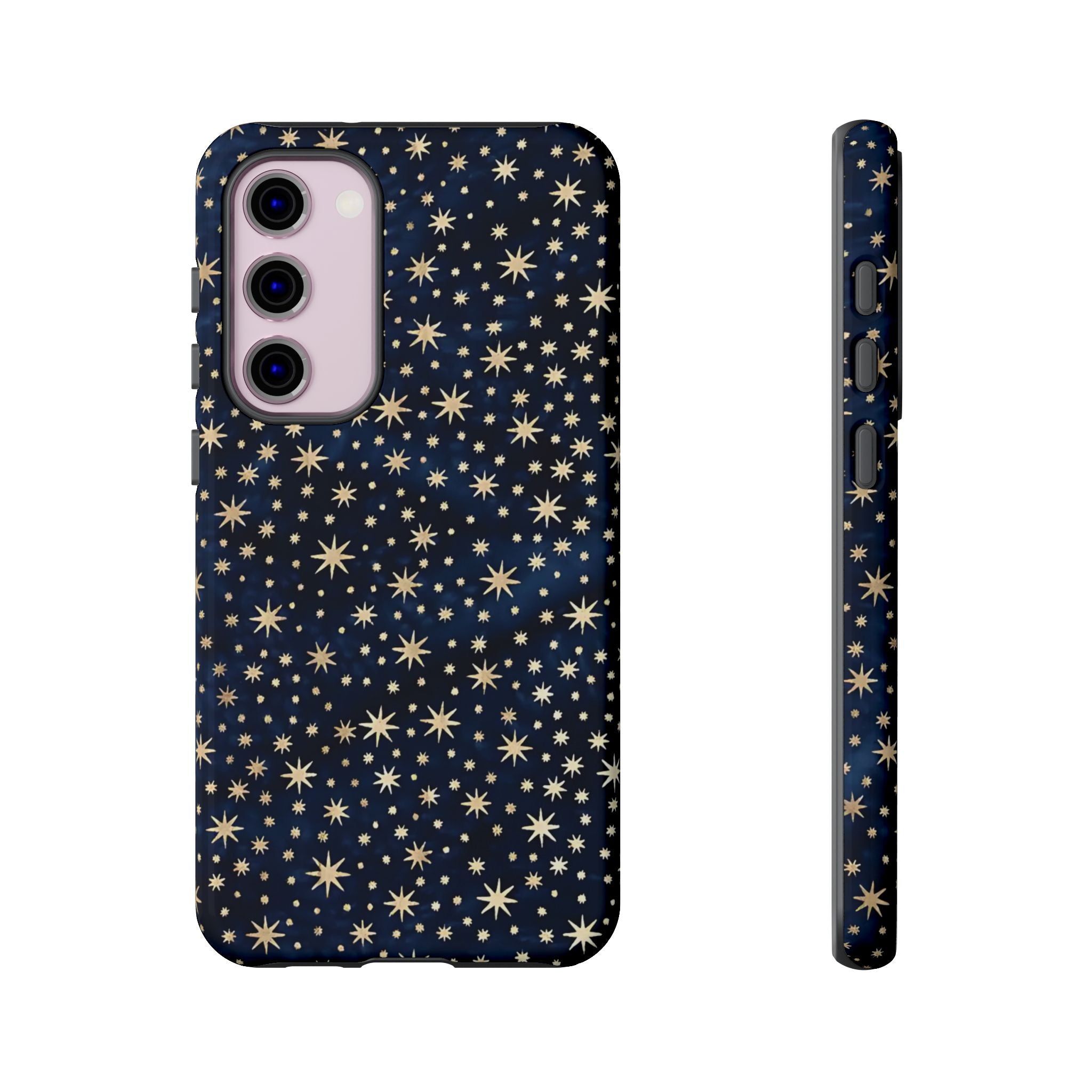 Night Sky Blue Starry Galaxy Case